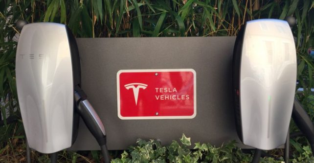 Tesla destination charging
